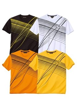 Zestaw 4 koszulek z nadrukiem Sport ze sklepu Atlas For Men w kategorii T-shirty męskie - zdjęcie 189104295