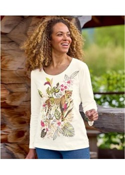 Bluzka z nadrukiem pantery ze sklepu Atlas For Men w kategorii Bluzki damskie - zdjęcie 189104305