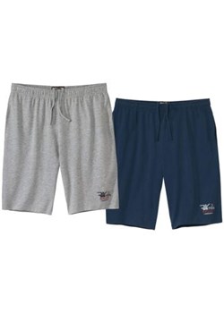 Zestaw 2 par bermudów z dżerseju Running ze sklepu Atlas For Men w kategorii Spodenki męskie - zdjęcie 189104327