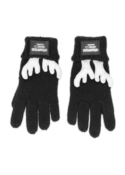 Czarne rękawiczki ze świątecznym akcentem CHRISTMAS, Rozmiar -  r1, Kolor - Czarny ze sklepu REPORTER w kategorii Rękawiczki dziecięce - zdjęcie 189104458