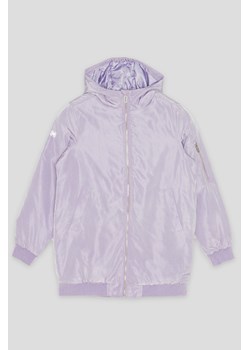 Fioletowa przedłużana kurtka przejściowa, Rozmiar - 140, Kolor - Fioletowy ze sklepu REPORTER w kategorii Kurtki dziewczęce - zdjęcie 189105115
