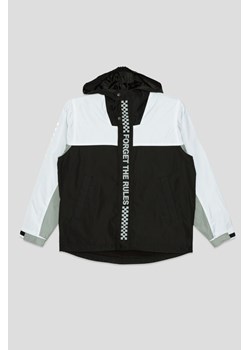 Biało czarna przejściowa kurtka dla chłopaka FORGET THE RULES, Rozmiar - 146, Kolor - Multikolor ze sklepu REPORTER w kategorii Kurtki chłopięce - zdjęcie 189105187
