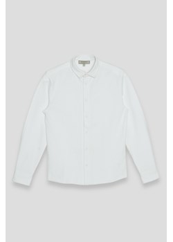 Biała koszula z długim rękawem, Rozmiar - 140, Kolor - Biały ze sklepu REPORTER w kategorii Koszule chłopięce - zdjęcie 189105679