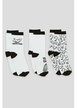 Wzorzyste skarpety 3-PAK, Rozmiar -  31, Kolor - Multikolor ze sklepu REPORTER w kategorii Skarpetki dziecięce - zdjęcie 189105756