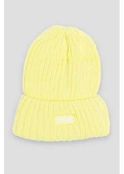 Żółta czapka z aplikacją, Rozmiar -  r2, Kolor - Żółty ze sklepu REPORTER w kategorii Czapki dziecięce - zdjęcie 189105906