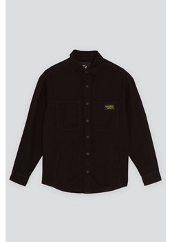 Czarna jeansowa koszula z kieszeniami zapinana na zatrzaski, Rozmiar - 140, Kolor - Czarny ze sklepu REPORTER w kategorii Koszule chłopięce - zdjęcie 189106195