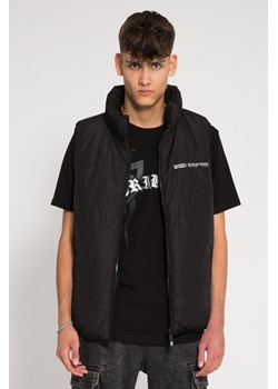 Dwustronny pikowany bezrękawnik z ociepleniem, Rozmiar - 170, Kolor - Czarny ze sklepu REPORTER w kategorii Kamizelki chłopięce - zdjęcie 189107248