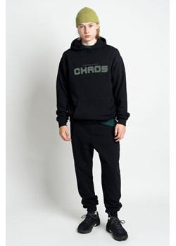 Czarne spodnie dresowe REGULAR z kieszeniami zapinanymi na zamek, Rozmiar - 140, Kolor - Czarny ze sklepu REPORTER w kategorii Spodnie chłopięce - zdjęcie 189107338