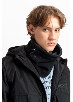 Czarny komin z nadrukiem reflective print z regulacją, Rozmiar -  r2, Kolor - Czarny ze sklepu REPORTER w kategorii Szaliki dziecięce - zdjęcie 189107437