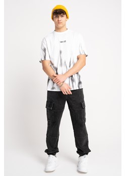 Czarne spodnie jeansowe typu joggery z naszywanymi kieszeniami, Rozmiar - 140, Kolor - Czarny ze sklepu REPORTER w kategorii Spodnie chłopięce - zdjęcie 189107757