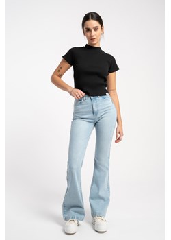Niebieskie jeansowe dzwony FLARE, Rozmiar - 140, Kolor - Niebieski ze sklepu REPORTER w kategorii Spodnie dziewczęce - zdjęcie 189107959