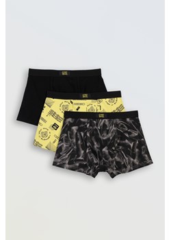 Bawełniane majtki z ozdobną gumą 3 PAK, Rozmiar - 140, Kolor - Multikolor ze sklepu REPORTER w kategorii Majtki dziecięce - zdjęcie 189108036