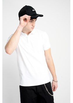 Biała koszulka polo REGULAR z krótkim rękawem, Rozmiar - 146, Kolor - Biały ze sklepu REPORTER w kategorii T-shirty chłopięce - zdjęcie 189108109