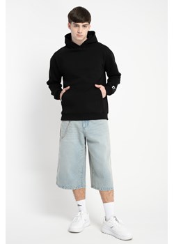 Jasnoniebieskie krótkie spodenki jeansowe model JORTS, Rozmiar - 170, Kolor - Niebieski ze sklepu REPORTER w kategorii Spodenki chłopięce - zdjęcie 189108207