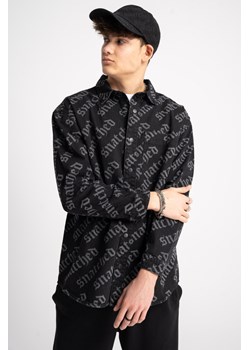 Jeansowa kurtka z nadrukiem na całości, Rozmiar - 170, Kolor - Kremowy ze sklepu REPORTER w kategorii Kurtki chłopięce - zdjęcie 189109428