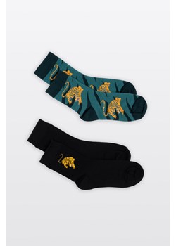 Kolorowy zestaw skarpet 2-PAK, Rozmiar -  40, Kolor - Multikolor ze sklepu REPORTER w kategorii Skarpetki dziecięce - zdjęcie 189109706