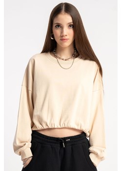 Kremowa bluza o kroju BUBBLE, Rozmiar - 170, Kolor - Kremowy ze sklepu REPORTER w kategorii Bluzy dziewczęce - zdjęcie 189110056