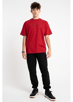 Czarne spodnie dresowe REGULAR bez nadruków, Rozmiar - 140, Kolor - Czarny ze sklepu REPORTER w kategorii Spodnie chłopięce - zdjęcie 189110189