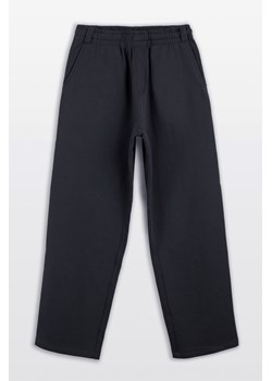 Czarne spodnie dresowe REGULAR bez nadruków, Rozmiar - 146, Kolor - Czarny ze sklepu REPORTER w kategorii Spodnie chłopięce - zdjęcie 189110228