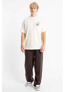 Brązowe spodnie dresowe bez ściągacza na dole, Rozmiar - 146, Kolor - 790 ze sklepu REPORTER w kategorii Spodnie chłopięce - zdjęcie 189110567