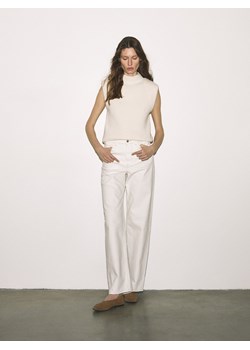 Reserved - Zamszowe baleriny - beżowy ze sklepu Reserved w kategorii Balerinki - zdjęcie 189111905