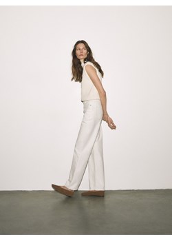 Reserved - Zamszowe baleriny - beżowy ze sklepu Reserved w kategorii Balerinki - zdjęcie 189111906