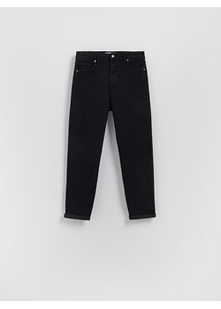 Reserved - Jeansy boyfriend slim - czarny ze sklepu Reserved w kategorii Jeansy damskie - zdjęcie 189112055