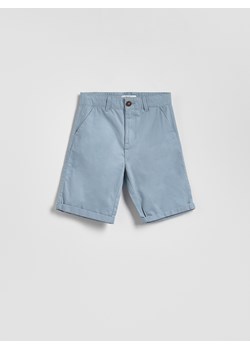 Reserved - Bawełniane szorty - jasnoniebieski ze sklepu Reserved w kategorii Spodnie chłopięce - zdjęcie 189112059