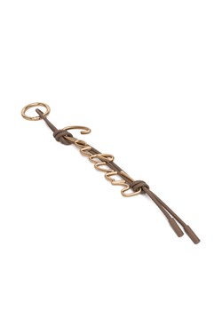 Brelok Calvin Klein Knotted Script Hw Bag Charm LV04F1193G Beżowy ze sklepu eobuwie.pl w kategorii Breloki - zdjęcie 189113579