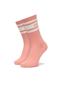 Skarpety długie Guess V5YZ02 Z3O11 Różowy ze sklepu eobuwie.pl w kategorii Skarpetki damskie - zdjęcie 189113638