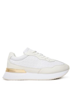 Sneakersy Tommy Hilfiger Th Chic Monogram Runner FW0FW09464 Biały ze sklepu eobuwie.pl w kategorii Buty sportowe damskie - zdjęcie 189113649