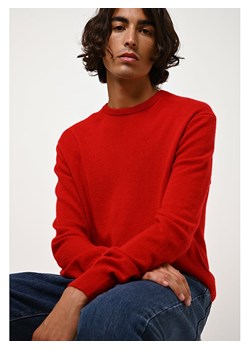 AUTHENTIC CASHMERE Kaszmirowy sweter "Aigliére" w kolorze czerwonym ze sklepu Limango Polska w kategorii Swetry męskie - zdjęcie 189114425