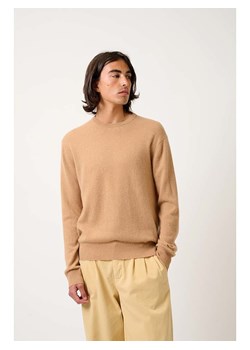 AUTHENTIC CASHMERE Kaszmirowy sweter "Aigliére" w kolorze jasnobrązowym ze sklepu Limango Polska w kategorii Swetry męskie - zdjęcie 189114429