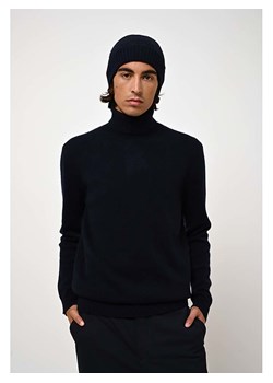 AUTHENTIC CASHMERE Kaszmirowy golf "Martin" w kolorze granatowym ze sklepu Limango Polska w kategorii Swetry męskie - zdjęcie 189114565