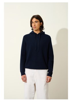 AUTHENTIC CASHMERE Kaszmirowy sweter "Mida" w kolorze czarnym ze sklepu Limango Polska w kategorii Swetry męskie - zdjęcie 189114579