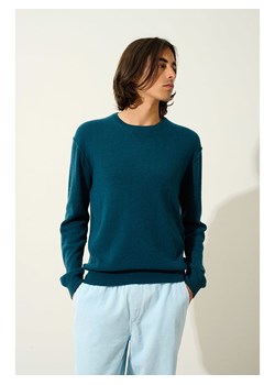 AUTHENTIC CASHMERE Kaszmirowy sweter "Nolan" w kolorze morskim ze sklepu Limango Polska w kategorii Swetry męskie - zdjęcie 189114668