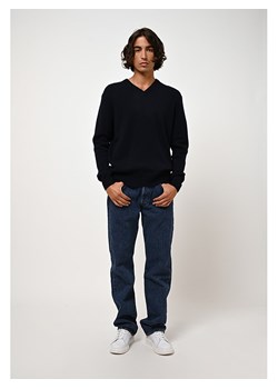 AUTHENTIC CASHMERE Kaszmirowy sweter "Victor" w kolorze granatowym ze sklepu Limango Polska w kategorii Swetry męskie - zdjęcie 189114746