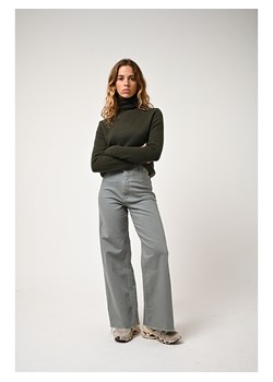 AUTHENTIC CASHMERE Kaszmirowy golf "Bise" w kolorze khaki ze sklepu Limango Polska w kategorii Swetry damskie - zdjęcie 189114896