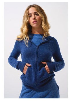 AUTHENTIC CASHMERE Kaszmirowy kardigan "Colombis" w kolorze niebieskim ze sklepu Limango Polska w kategorii Swetry damskie - zdjęcie 189115098