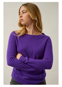 AUTHENTIC CASHMERE Kaszmirowy sweter "Criou" w kolorze fioletowym ze sklepu Limango Polska w kategorii Swetry damskie - zdjęcie 189115118