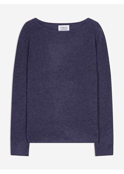 AUTHENTIC CASHMERE Kaszmirowy sweter w kolorze granatowym ze sklepu Limango Polska w kategorii Swetry damskie - zdjęcie 189115155