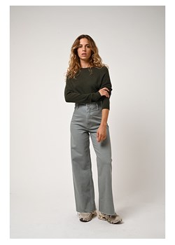 AUTHENTIC CASHMERE Kaszmirowy sweter "Ecrin" w kolorze khaki ze sklepu Limango Polska w kategorii Swetry damskie - zdjęcie 189115208