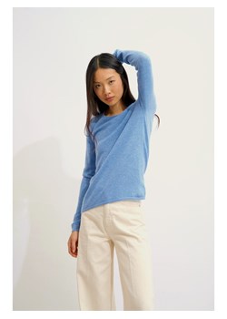 AUTHENTIC CASHMERE Kaszmirowy sweter "Epéna" w kolorze błękitnym ze sklepu Limango Polska w kategorii Swetry damskie - zdjęcie 189115258