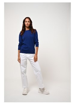 AUTHENTIC CASHMERE Kaszmirowy sweter "Estaris" w kolorze granatowym ze sklepu Limango Polska w kategorii Swetry damskie - zdjęcie 189115318