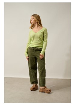 AUTHENTIC CASHMERE Kaszmirowy sweter "Giusalet" w kolorze jasnozielonym ze sklepu Limango Polska w kategorii Swetry damskie - zdjęcie 189115495