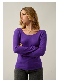 AUTHENTIC CASHMERE Kaszmirowy sweter "Lafon" w kolorze fioletowym ze sklepu Limango Polska w kategorii Swetry damskie - zdjęcie 189115575