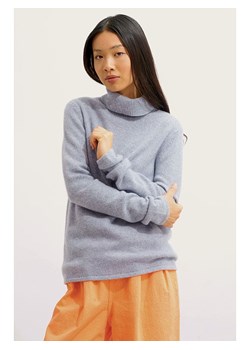 AUTHENTIC CASHMERE Kaszmirowy golf w kolorze błękitnym ze sklepu Limango Polska w kategorii Swetry damskie - zdjęcie 189115599