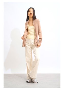 AUTHENTIC CASHMERE Kaszmirowy kardigan "Thalun" w kolorze jasnoróżowym ze sklepu Limango Polska w kategorii Swetry damskie - zdjęcie 189115679