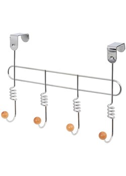 Compactor Wieszak "Spirale" w kolorze srebrnym na drzwi - 33 x 7 x 21 cm ze sklepu Limango Polska w kategorii Akcesoria łazienkowe - zdjęcie 189116017