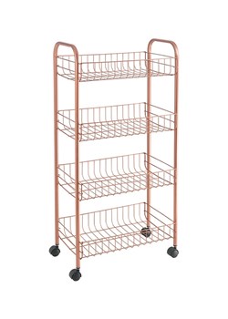 metaltex Wózek "Ascona" w kolorze miedzianym - 41 x 86 x 26 cm ze sklepu Limango Polska w kategorii Regały i witryny - zdjęcie 189116215
